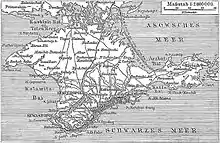 Description de l'image Karte der Halbinsel Krim.jpg.