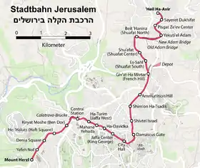 Image illustrative de l’article Tramway de Jérusalem