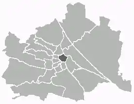 Localisation de Innere Stadt