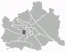 Localisation de Rudolfsheim-Fünfhaus