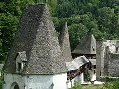 Chapelle du cimetière, détail