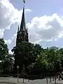 Vue de l'église en mai 2007