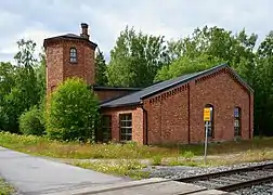 Ancien dépôt de locomotives.