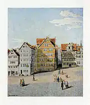 Marstaellerplatz à Cassel (1844).