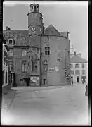 Le château de Pont-l'Abbé (photographie prise en 1921).