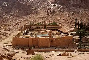 Monastère Sainte-Catherine du Sinaï.