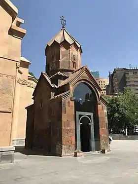 L'église en juillet 2017.