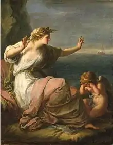 Kauffmann, Ariane abandonnée par Thésée, 1782, Gemäldegalerie Alte Meister