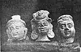 Kausambi terracotta heads.