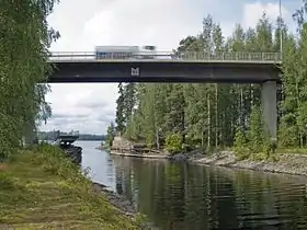 La canal de Kauttu.