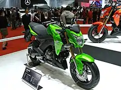 Kawasaki Z125.