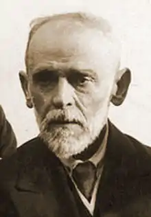 Kazimierz Dłuski, beau-frère de Marie Curie, en 1926.