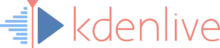 Description de l'image Kdenlive new logo.png.