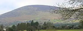 Vue de Keadeen depuis Rathdangan.