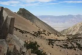 Vue depuis le col Kearsarge.