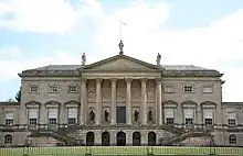 Kedleston Hall, le corps de logis