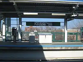 La station Kedzie
