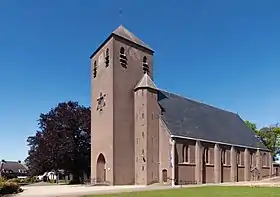 Keijenburg, l'église : la Johannes de Doperkerk.