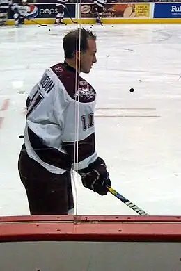 Description de l'image Keith Aucoin - Hershey Bears.jpg.