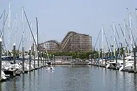 Boardwalk Bullet à Kemah Boardwalk