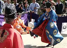 Kemari matsuri.