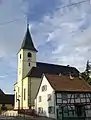 L'église Saint-Jean-Baptiste.