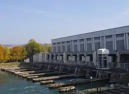 L'usine hydro-électrique.