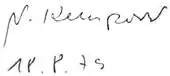 Signature de