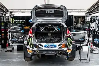 Ken Block au Global rallycross.