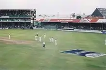 Photographie d'un match Indes occidentales - Australie en 2003.