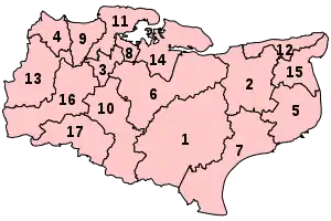 Parliamentary constituencies in Kent