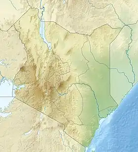 Voir sur la carte topographique du Kenya
