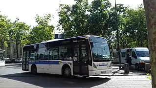 VanHool New A308 n°510 du réseau de Versailles à Versailles, sur la ligne P.