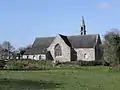 La chapelle Saint-Lubin : vue extérieure d'ensemble.