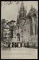 L'église paroissiale Notre-Dame vers 1900 (carte postale).