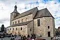 Eglise de Saint-Martin et cimétière.