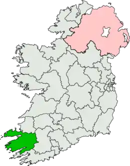 Carte de la circonscription.