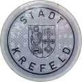Ancien sceau à fond gris avec le lettrage « SecuRasta »
