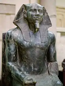 Khéphren - IVe dynastie - Musée égyptien du Caire.