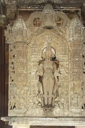 Vishnou Vaikhuntha, grand haut-relief.