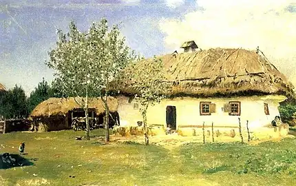 Ilia Répine, Une khata, 1880.
