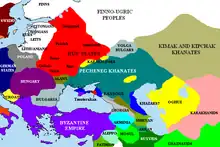 le khanat des Tetchenègues aux environs de l'an 1000