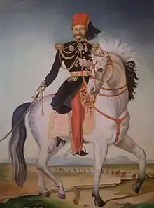 Kheireddine Pacha, homme politique ottoman d'origine circassienne qui deviendra Grand vizir de la Régence de Tunis puis de l'Empire ottoman.