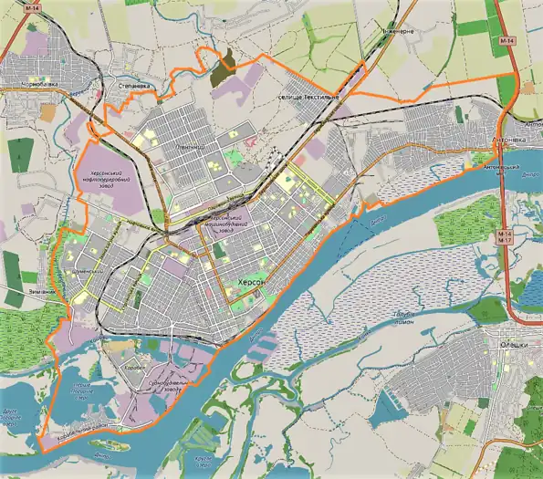 Plan de la ville.