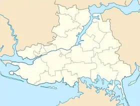 (Voir situation sur carte : oblast de Kherson)