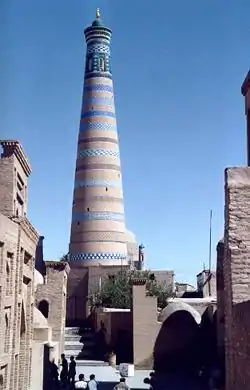 Minaret Islam Khodja à Khiva