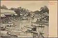 Khlong à Bangkok en 1901