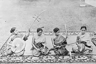 Quartet thaï, 1930
