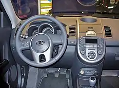 Kia Soul I phase 1 (intérieur)