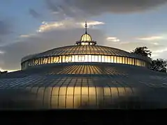 Kibble Palace dans le Jardin botanique de Glasgow, 1873